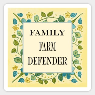 Family Farm Defender Sticker